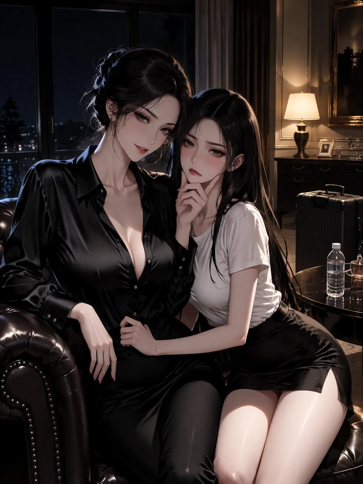 拜金继母带著绿茶女儿进门，只为夺走我们全部家产