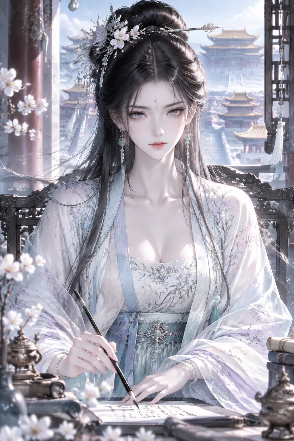 得胜归来的妃嫔逼你为她卸甲