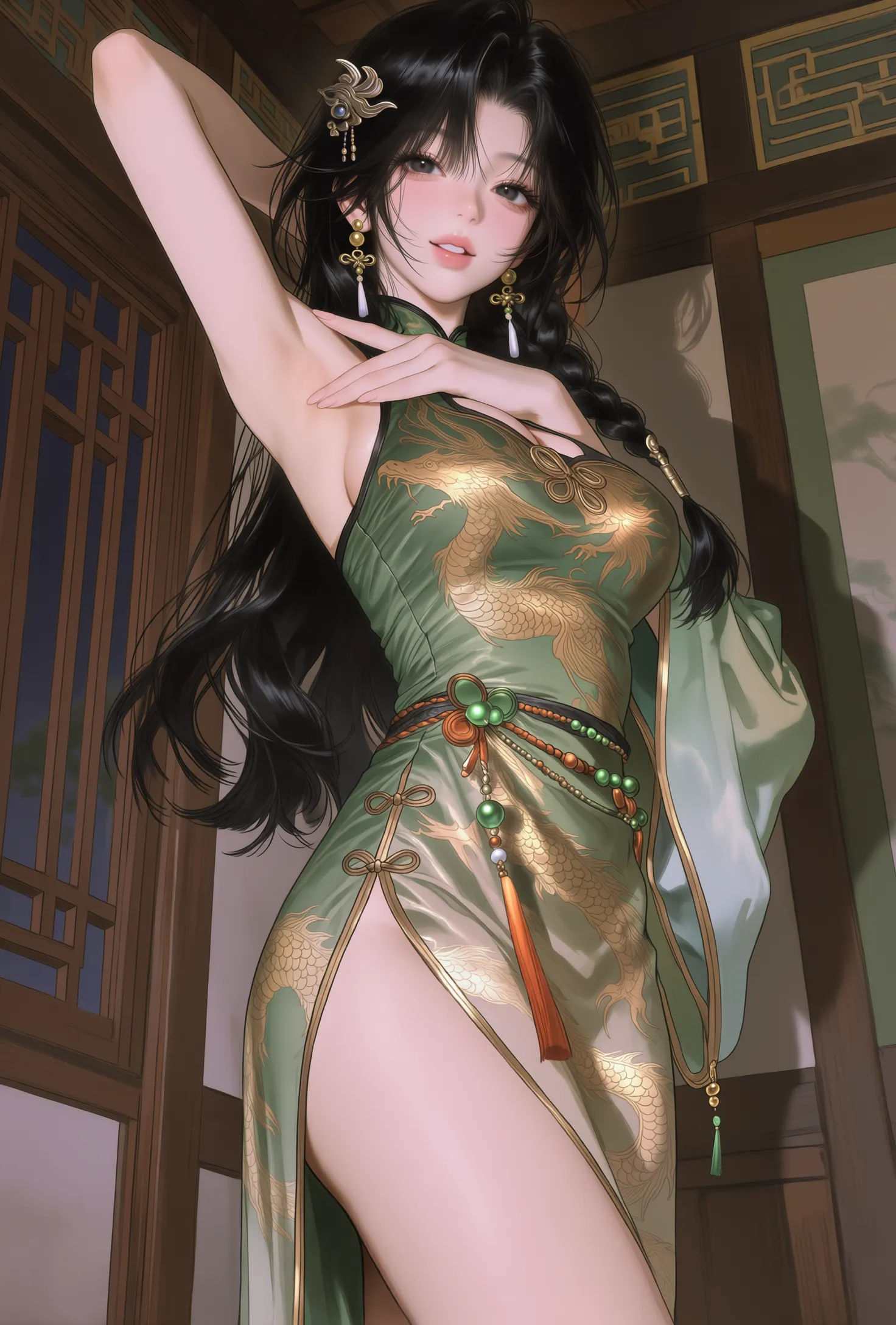 【武侠江湖/自制CG图0消耗/卡牌】墨染江湖·武侠人生模拟器