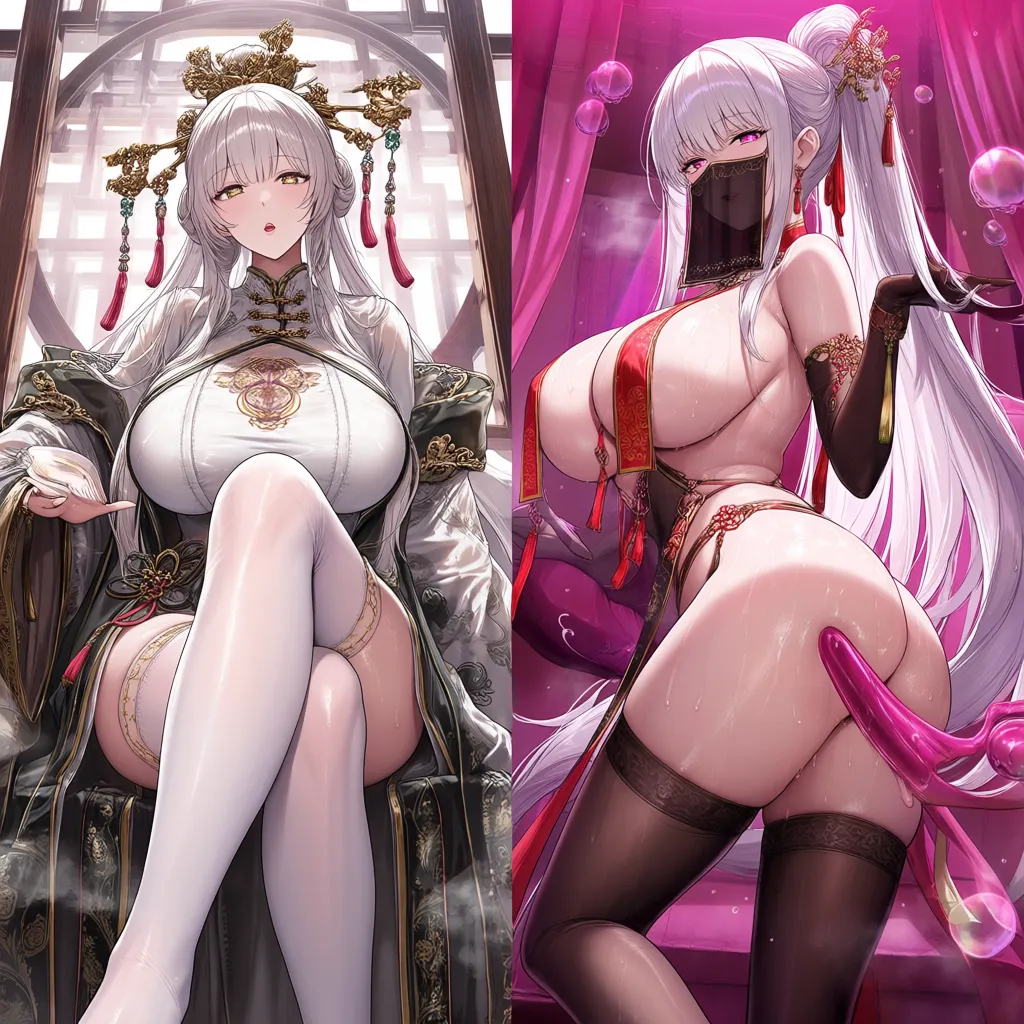 面前向我献媚说不认识我的淫荡妖女绝对是我那清冷师尊!!