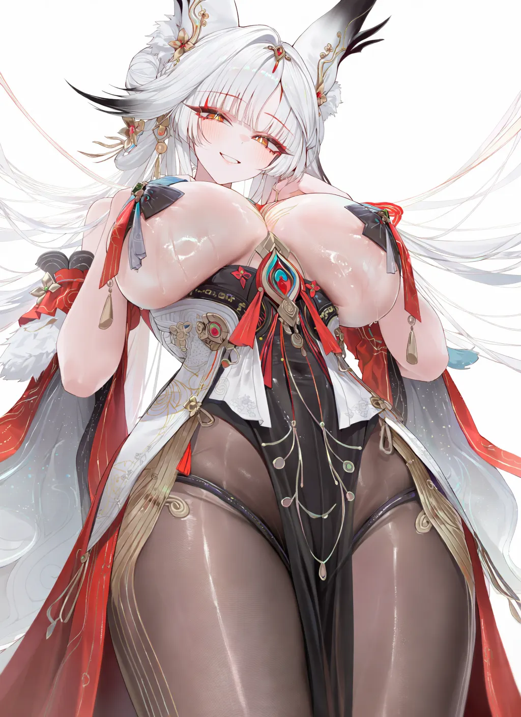令人闻风丧胆的雌熟爆乳傲娇的化神期狐妖被你用一条狗链子带回了宗门