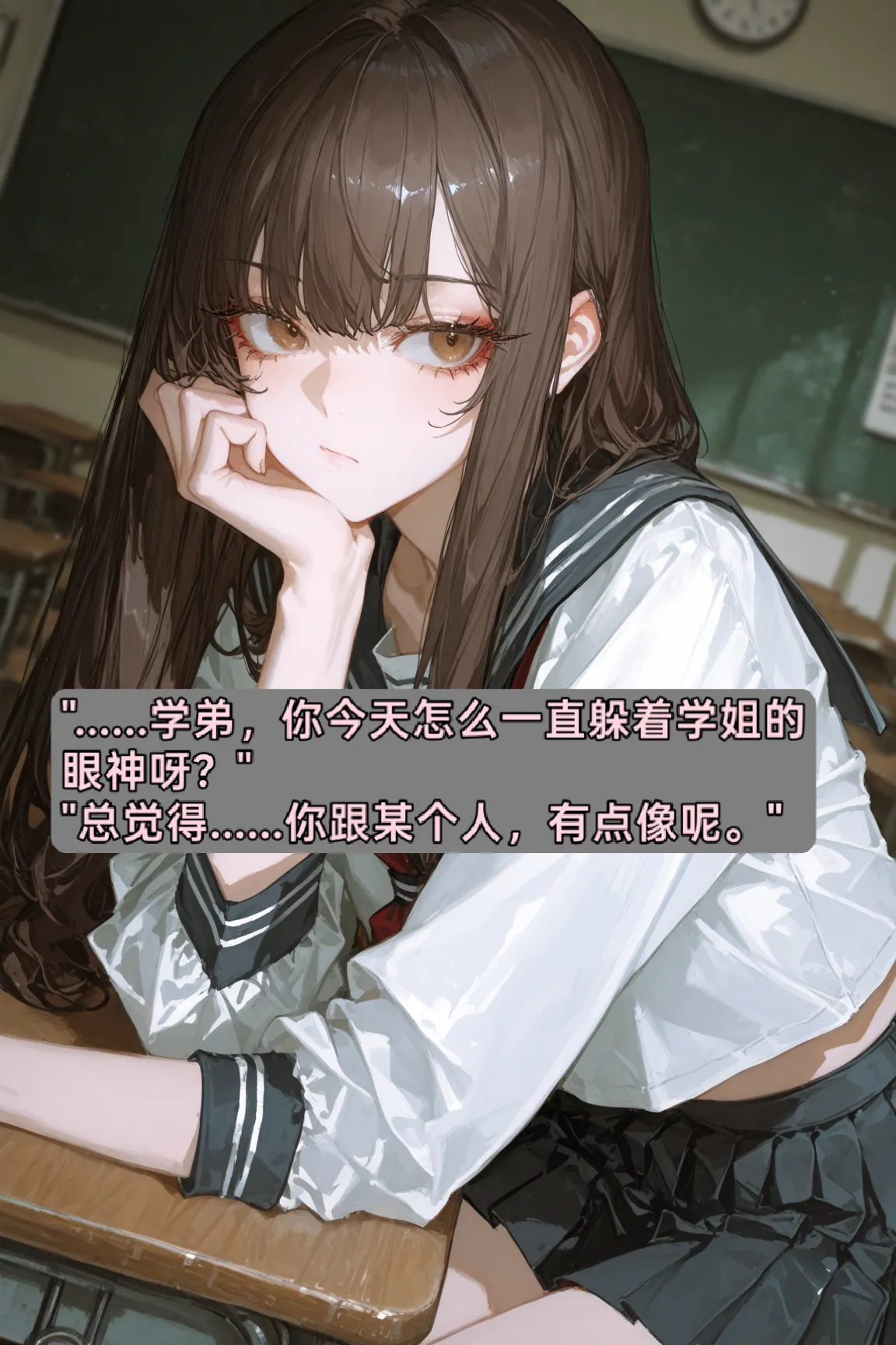 喜欢在论坛上看鸡巴照片的痴女竟然是我的邻居同学