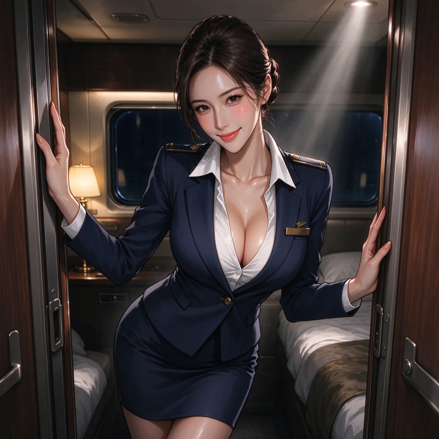 你成了高软乘务员的猎物【拜金】
