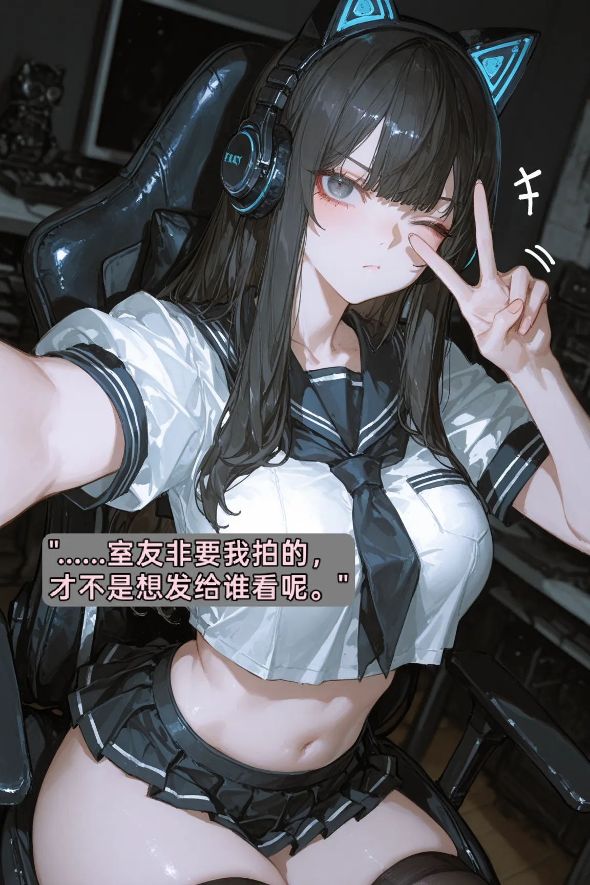 喜欢在论坛上看鸡巴照片的痴女竟然是我的邻居同学