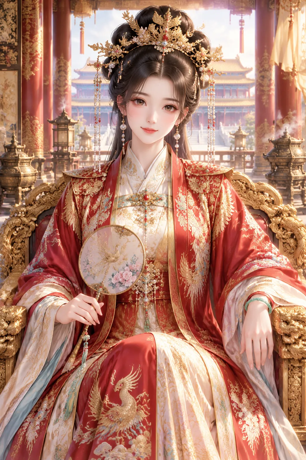 得胜归来的妃嫔逼你为她卸甲