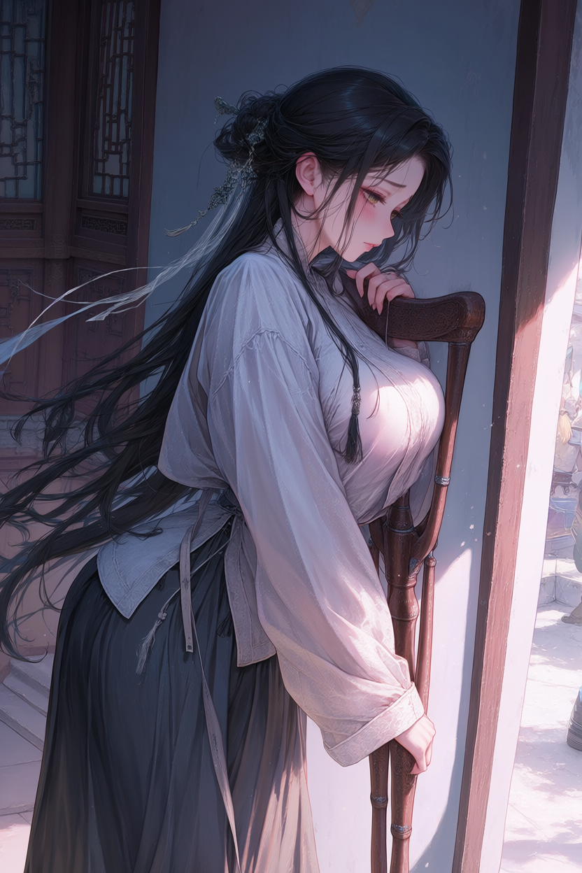古代生活:县里那个出名的巨乳小瘸子怎么分配给我当妻子了呢?