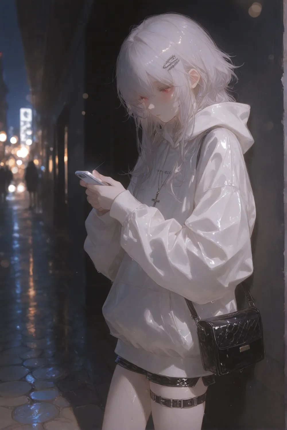 被鸽的神待少女，她的第一次只想换一颗退烧药